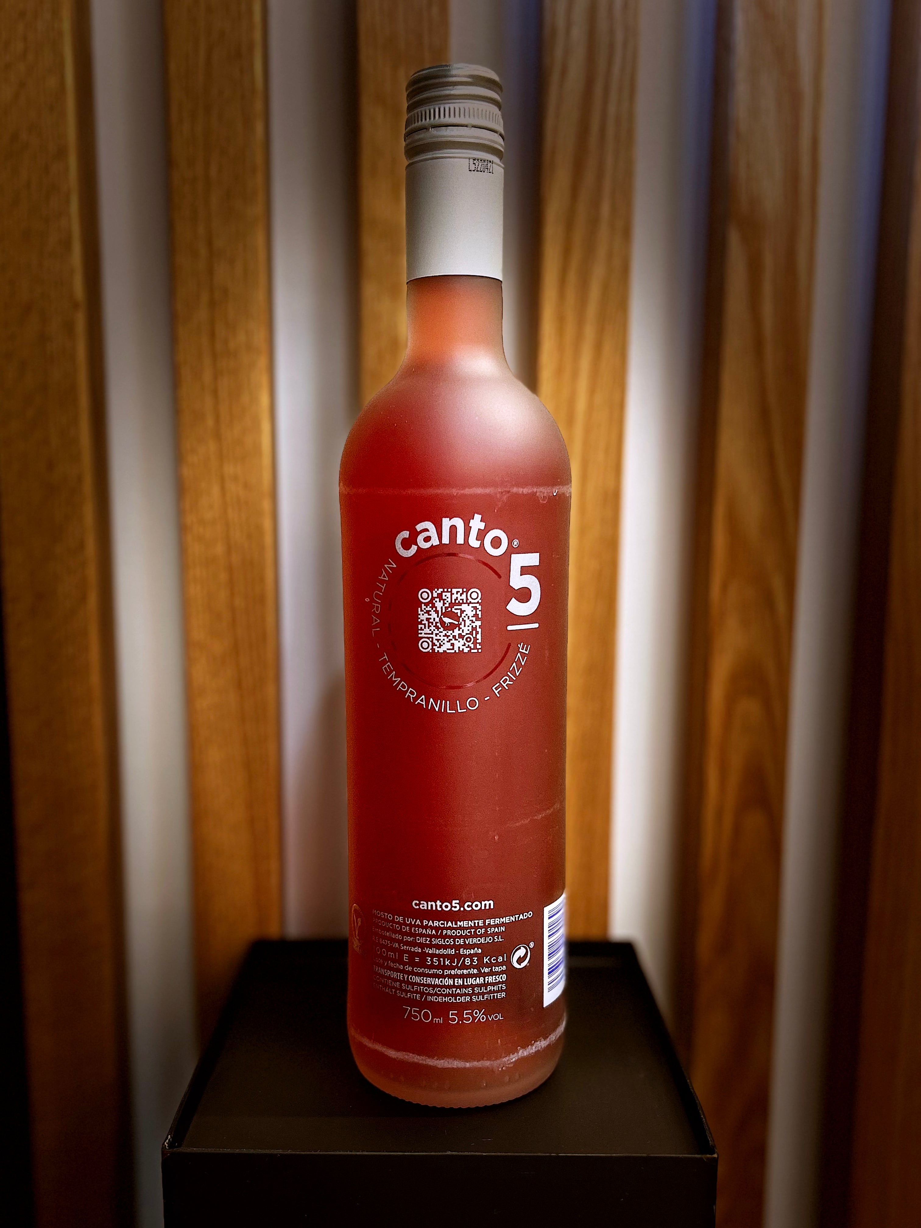 Canto 5 verdejo frizzante rosado – Juventud y frescura en cada sorbo