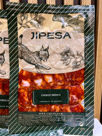Sobre de 100 gr. Chorizo ibérico - Loncheado a máquina