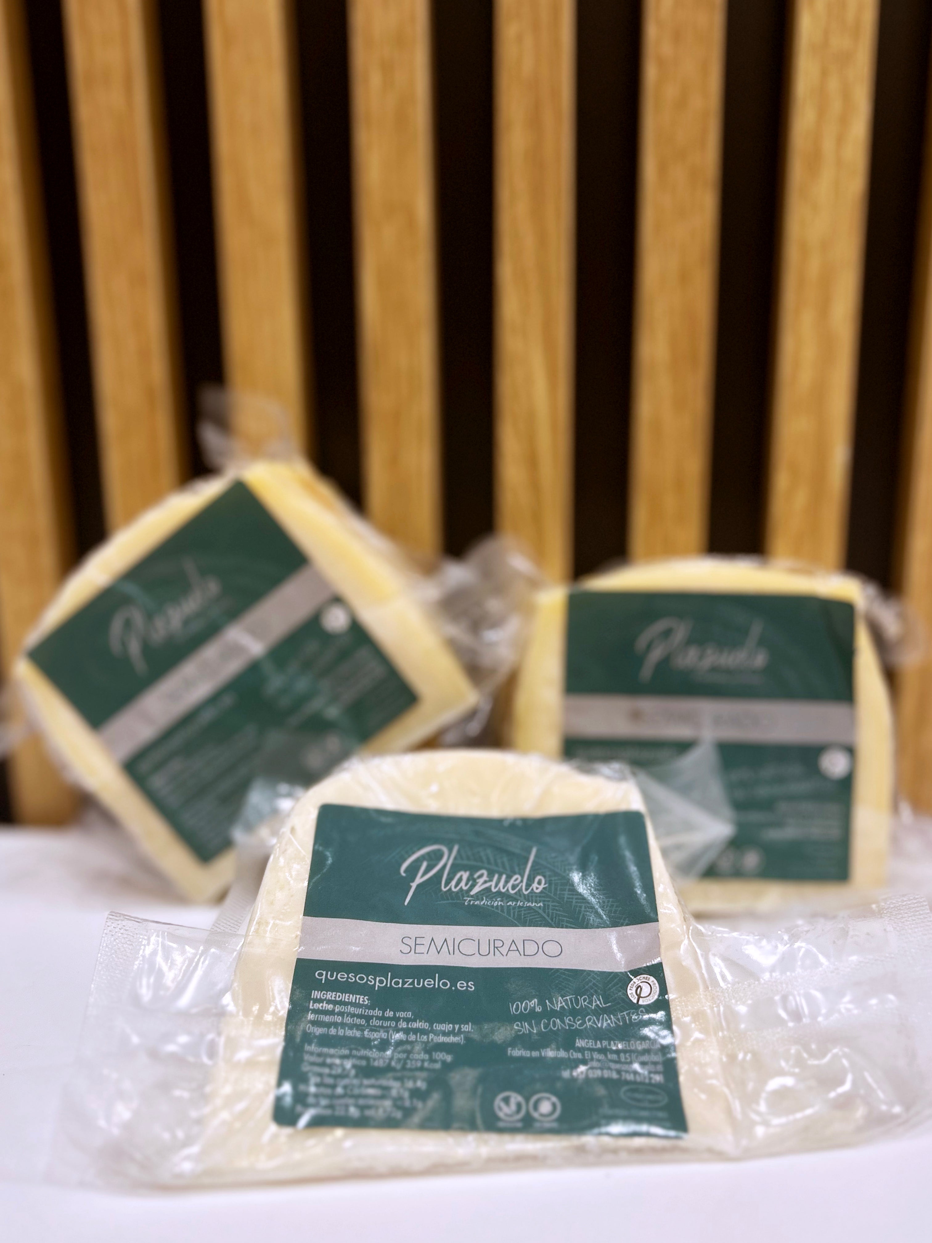 Plazuelo - queso semicurado de vaca